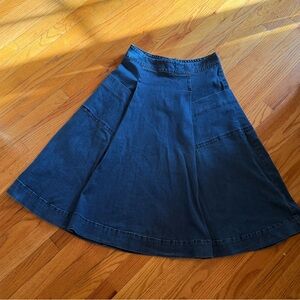 Plenty by Tracy Reese Indigo A-Line Skirt
